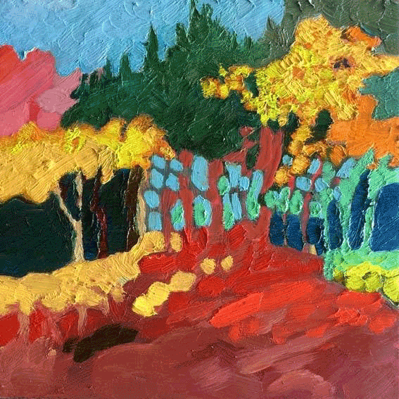 Image of painting: Season Quartet Fall